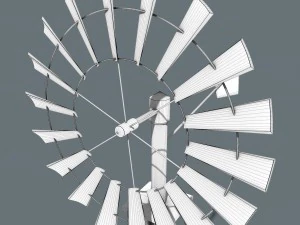windmill 3D Model