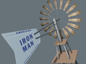 windmill Model 3D