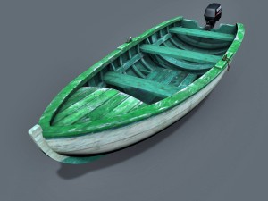 motorboat Modèle 3D