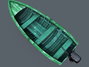 motorboat Modèle 3D