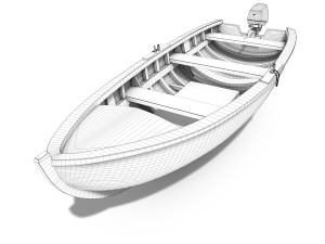 motorboat Modèle 3D
