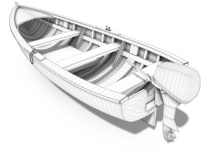 motorboat Modèle 3D