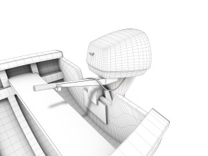 motorboat Modèle 3D