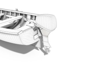 motorboat Modèle 3D