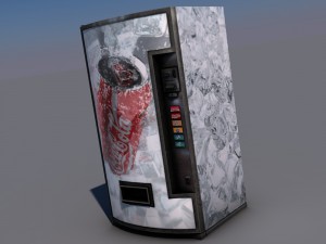 vending machine coca-cola Modelo 3D