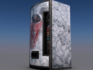 vending machine coca-cola Modelo 3D