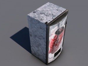 vending machine coca-cola Modelo 3D