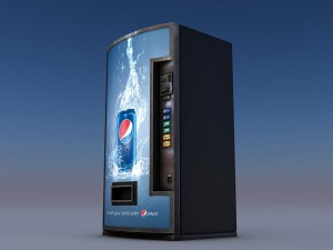 vending machine pepsi 3D Model