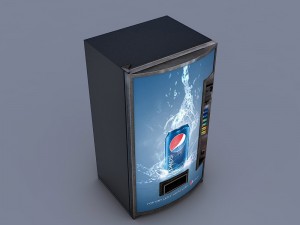 vending machine pepsi 3D Model
