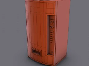 vending machine fanta 3D Model