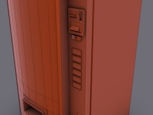 vending machine fanta Model 3D