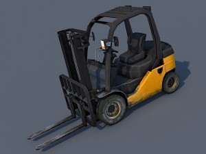 forklift 3D Model