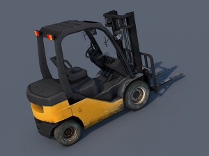 forklift 3D Model
