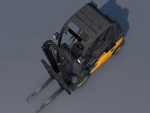 forklift 3D Model