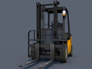 forklift 3D Model
