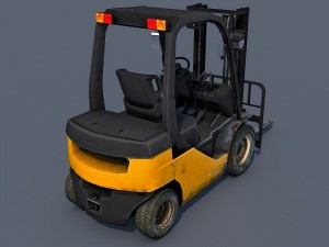 forklift 3D Model