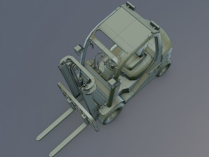 forklift 3D Model