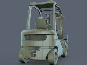 forklift 3D Model