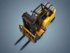 forklift Model 3D
