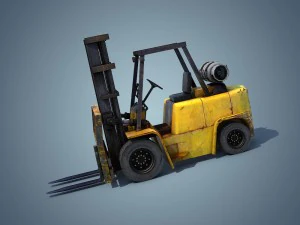 forklift Model 3D