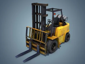 forklift Model 3D