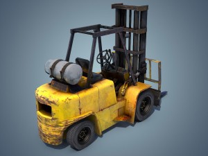 forklift Modèle 3D