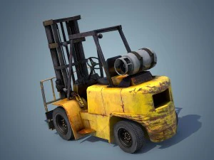 forklift Model 3D
