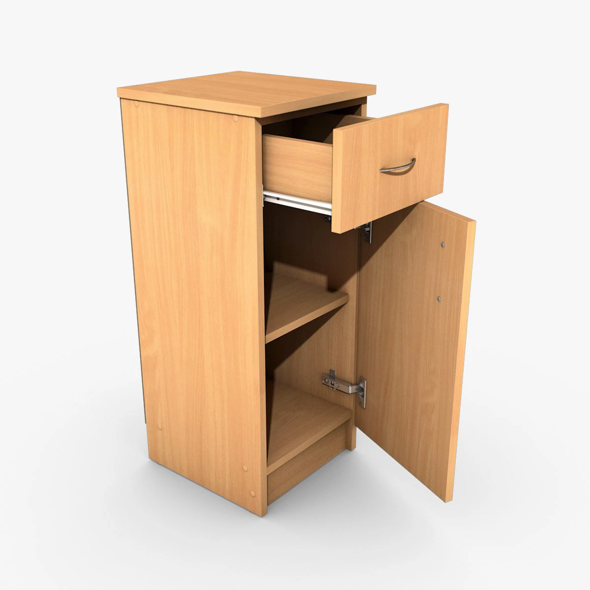 comodino Modello 3D .c4d .max .obj .3ds .fbx .stl .blend 