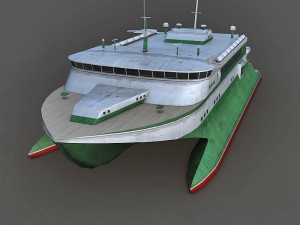 catamaran 3D Модель