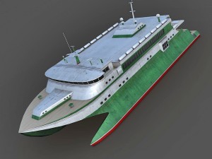 catamaran 3D Модель