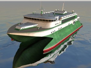 catamaran 3D Модель