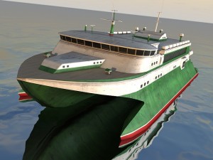 catamaran 3D Модель