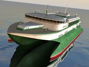 catamaran 3D Model