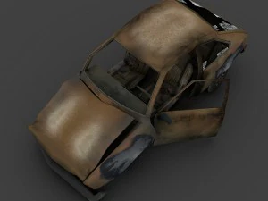 damage car 3D Model