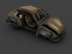 damage car 3D Model