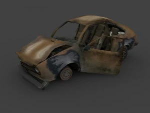 damage car 3D Model