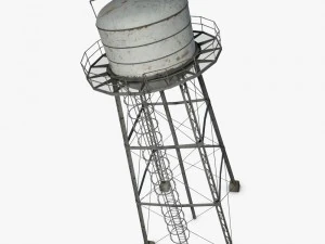 torre dell'acqua Modello 3D