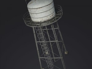 water tower 3D Model