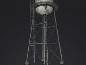 water tower 3D Model