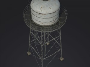 water tower 3D Model