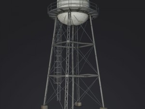 water tower 3D Model