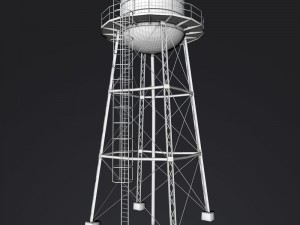 water tower 3D Model