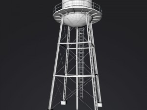 water tower 3D Model