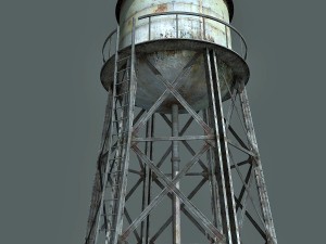 water tower Modelo 3D