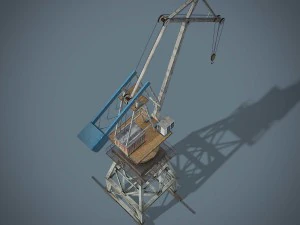 port crane 3D Model