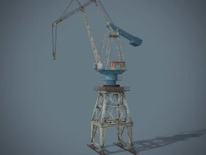 port crane 3D Model