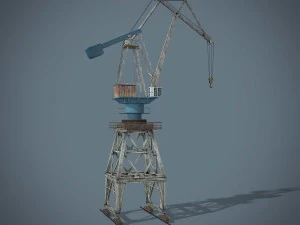 port crane 3D Model