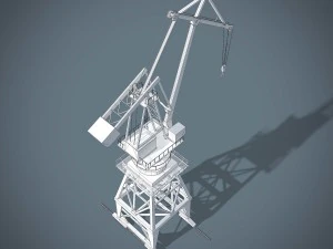 port crane 3D Model