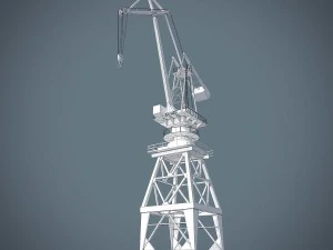 port crane 3D Model