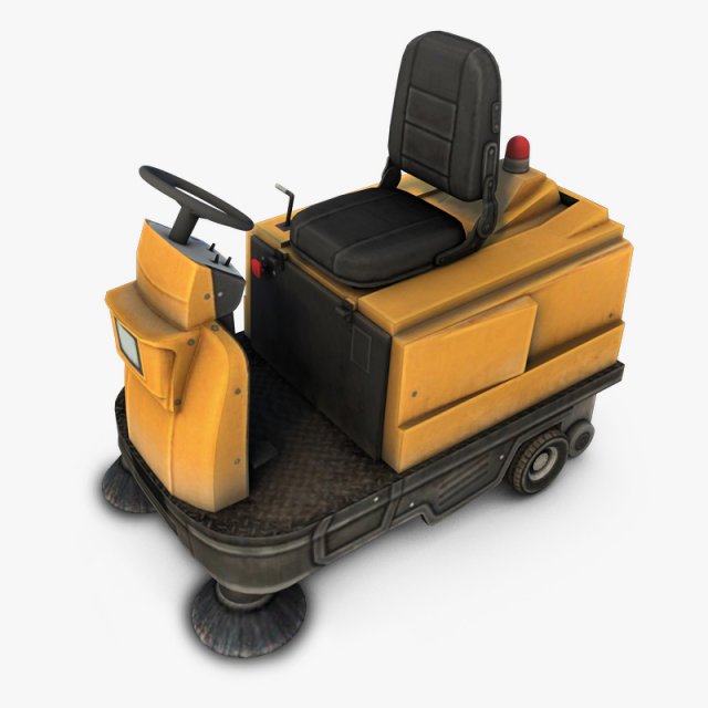 floor cleaner Model 3D .c4d .max .obj .3ds .fbx .stl .blend 